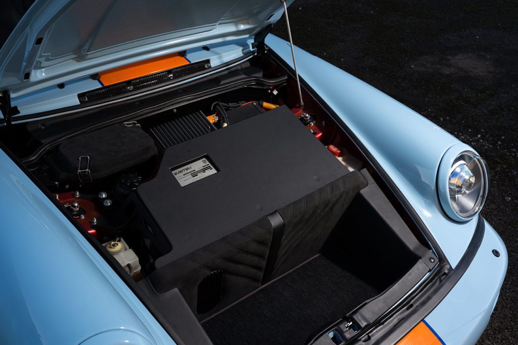 Electric Porsche 911 Signature Gulf Edition