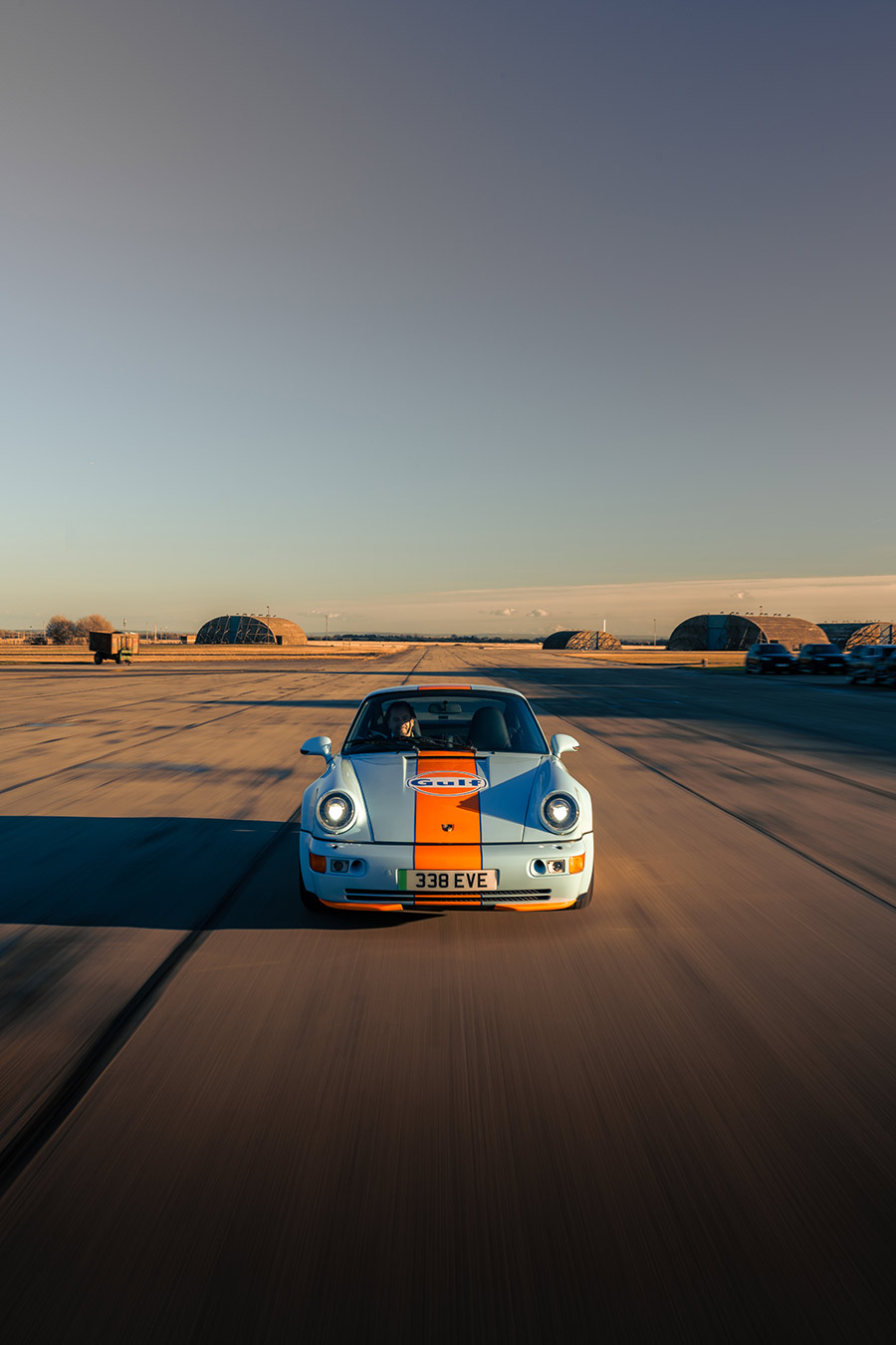 Everrati Electric Porsche 911 with Gulf Livery