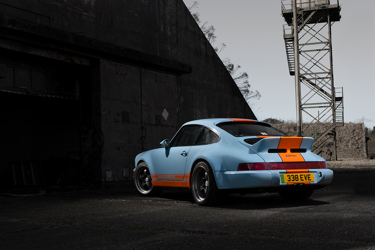 Electric Porsche 911 Signature Gulf Edition