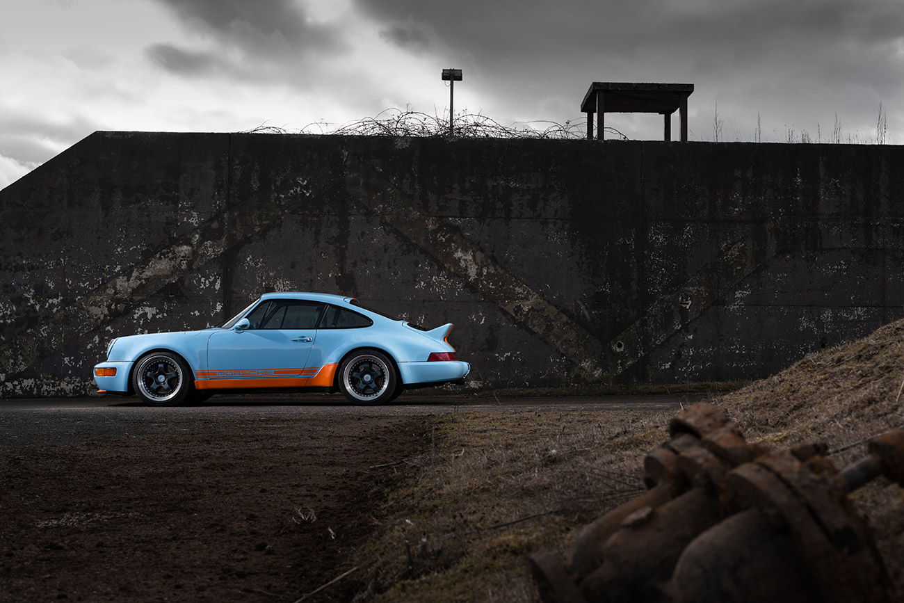 Electric Porsche 911 Signature Gulf Edition