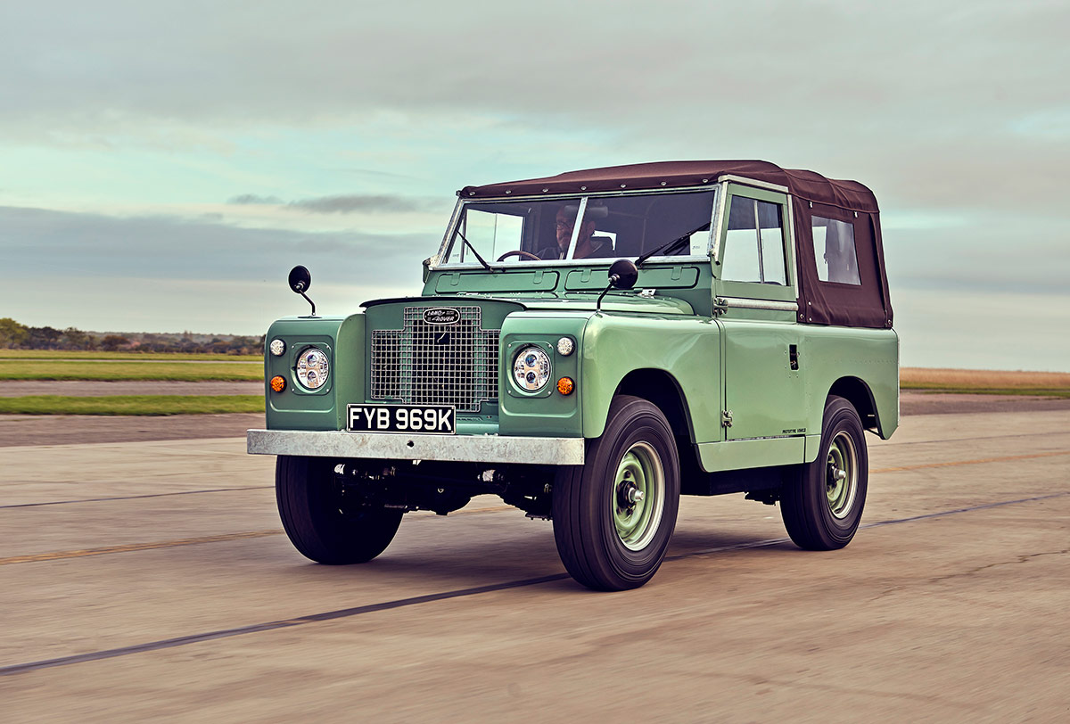 Land Rover Series IIA at Festival of Speed